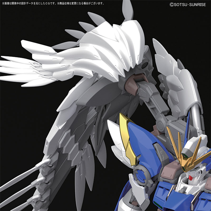 High Resolution Model 1/100 Wing Gundam Zero EW Plastic Model from Mobile Suit Gundam Wing