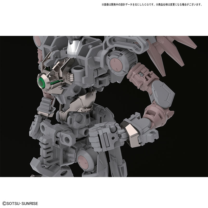 High Resolution Model 1/100 Wing Gundam Zero EW Plastic Model from Mobile Suit Gundam Wing