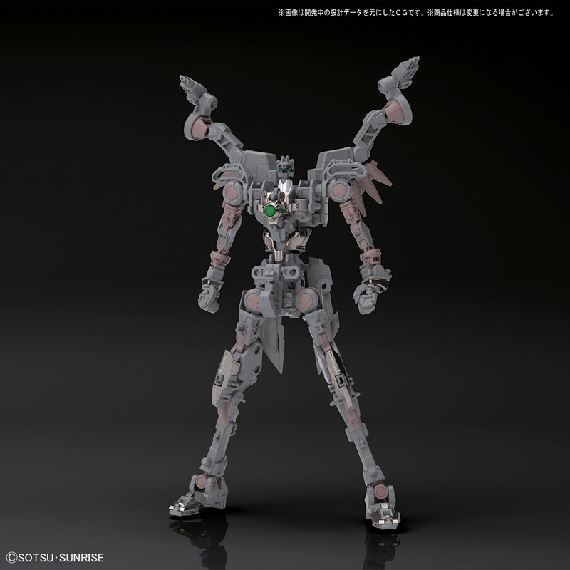 High Resolution Model 1/100 Wing Gundam Zero EW Plastic Model from Mobile Suit Gundam Wing