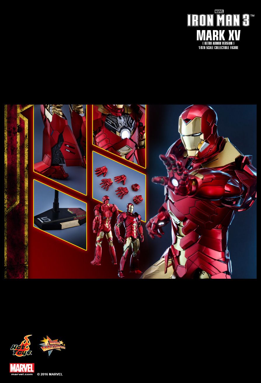 IRON MAN 3 SNEAKY MARK XV (RETRO ARMOR VERSION)