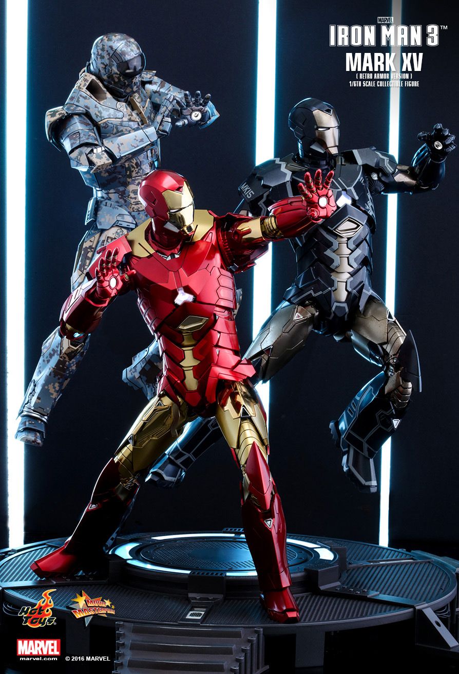 IRON MAN 3 SNEAKY MARK XV (RETRO ARMOR VERSION)