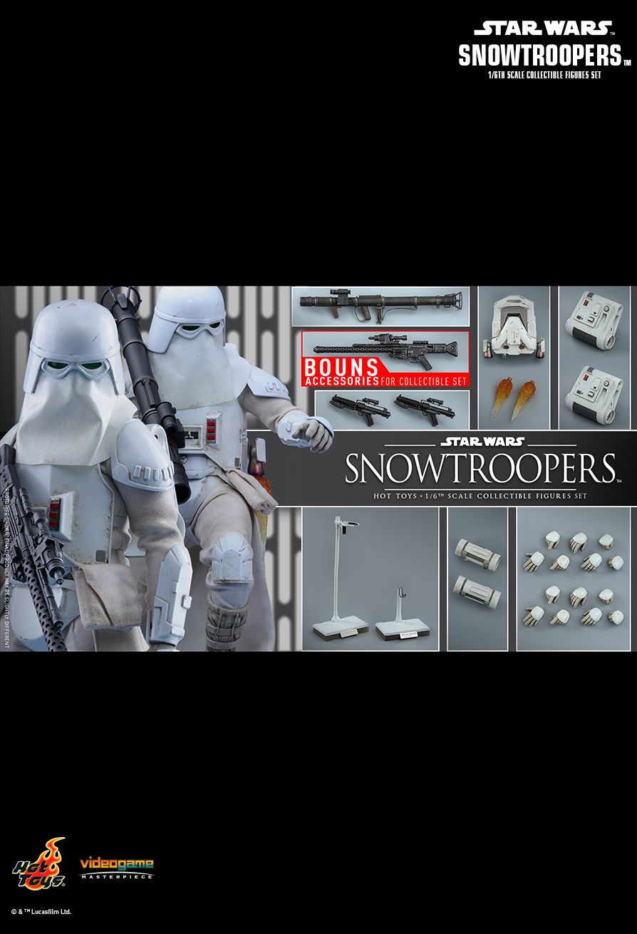 STAR WARS BATTLEFRONT SNOWTROOPERS