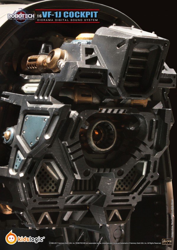 Robotech - VF - 1J Cockpit Diorama Digital Sound System 1/6 (Kids Logic)