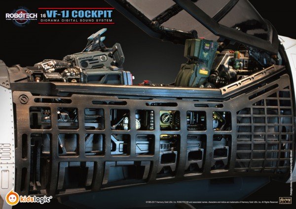Robotech - VF - 1J Cockpit Diorama Digital Sound System 1/6 (Kids Logic)