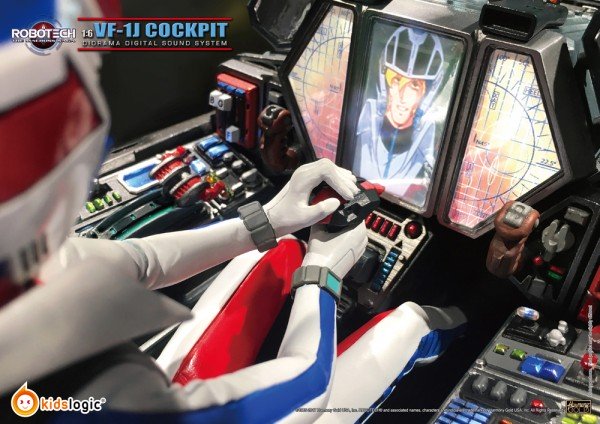 Robotech - VF - 1J Cockpit Diorama Digital Sound System 1/6 (Kids Logic)