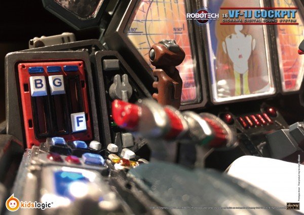 Robotech - VF - 1J Cockpit Diorama Digital Sound System 1/6 (Kids Logic)