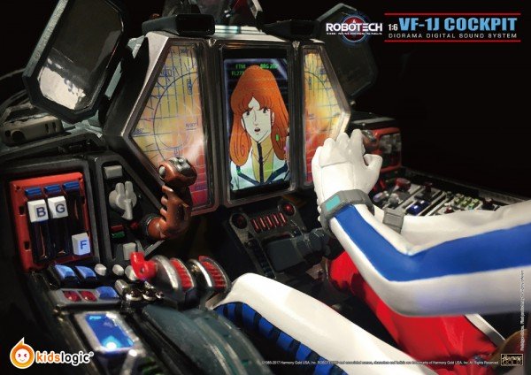 Robotech - VF - 1J Cockpit Diorama Digital Sound System 1/6 (Kids Logic)