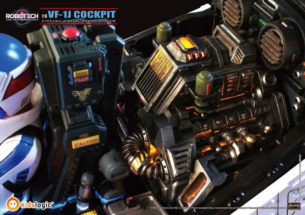 Robotech - VF - 1J Cockpit Diorama Digital Sound System 1/6 (Kids Logic)