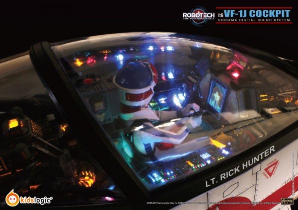 Robotech - VF - 1J Cockpit Diorama Digital Sound System 1/6 (Kids Logic)