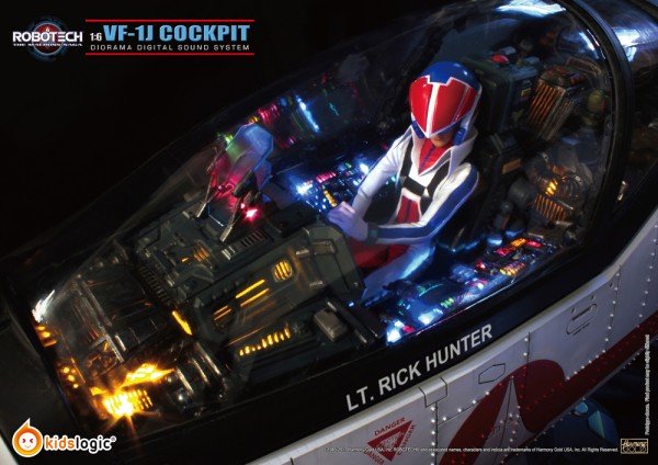 Robotech - VF - 1J Cockpit Diorama Digital Sound System 1/6 (Kids Logic)