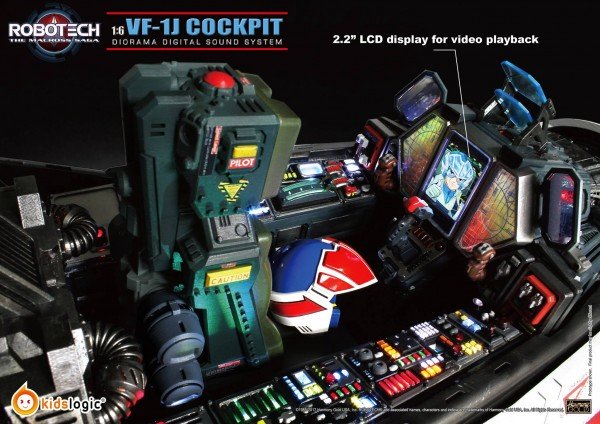 Robotech - VF - 1J Cockpit Diorama Digital Sound System 1/6 (Kids Logic)