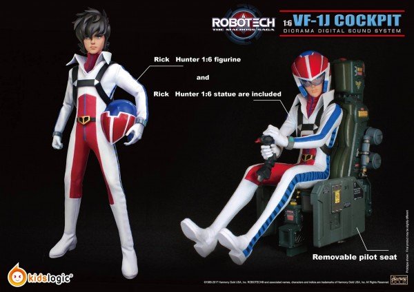 Robotech - VF - 1J Cockpit Diorama Digital Sound System 1/6 (Kids Logic)
