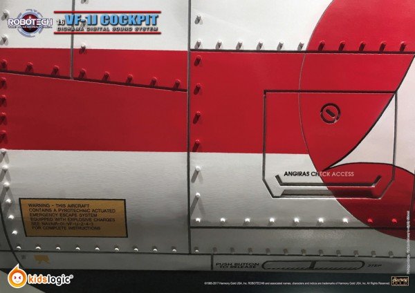 Robotech - VF - 1J Cockpit Diorama Digital Sound System 1/6 (Kids Logic)