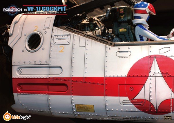 Robotech - VF - 1J Cockpit Diorama Digital Sound System 1/6 (Kids Logic)