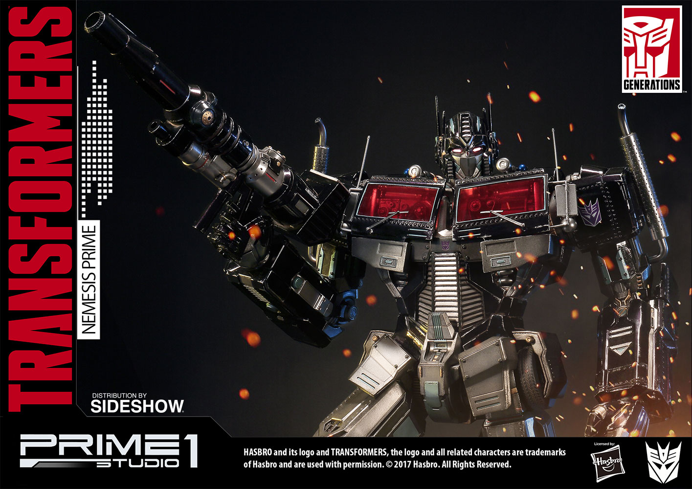 Nemesis Prime (Transformers Generation 1) by Prime1Studio
