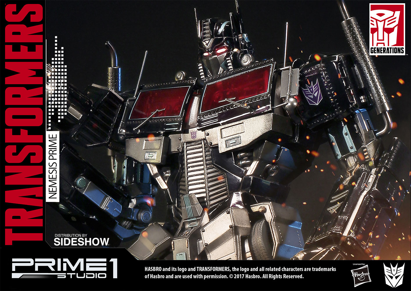 Nemesis Prime (Transformers Generation 1) by Prime1Studio
