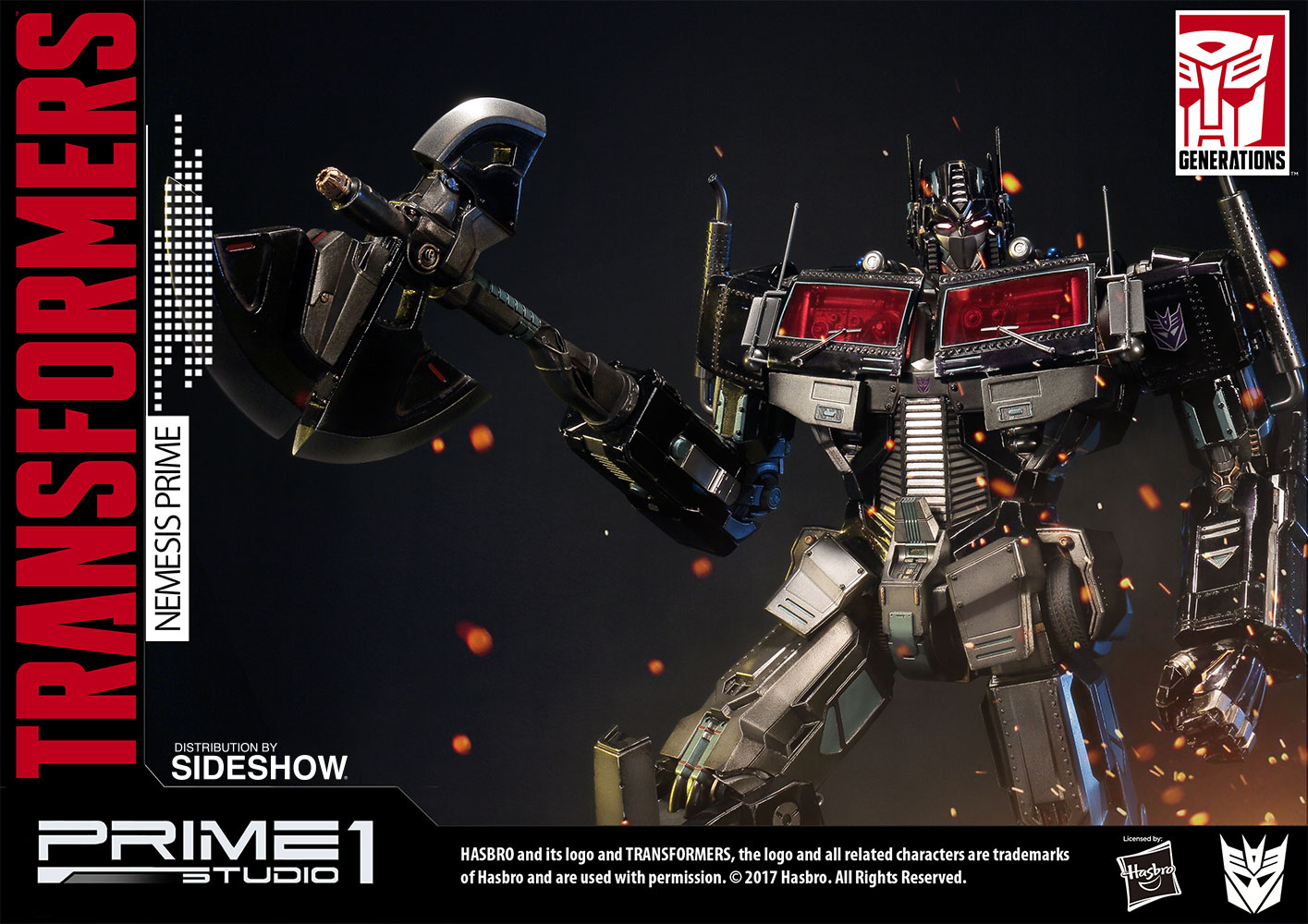 Nemesis Prime (Transformers Generation 1) by Prime1Studio