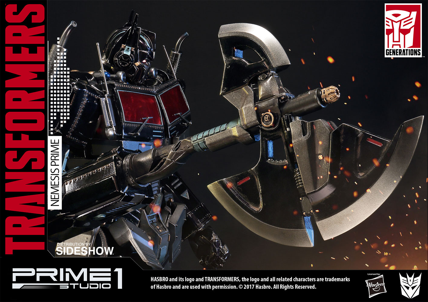 Nemesis Prime (Transformers Generation 1) by Prime1Studio