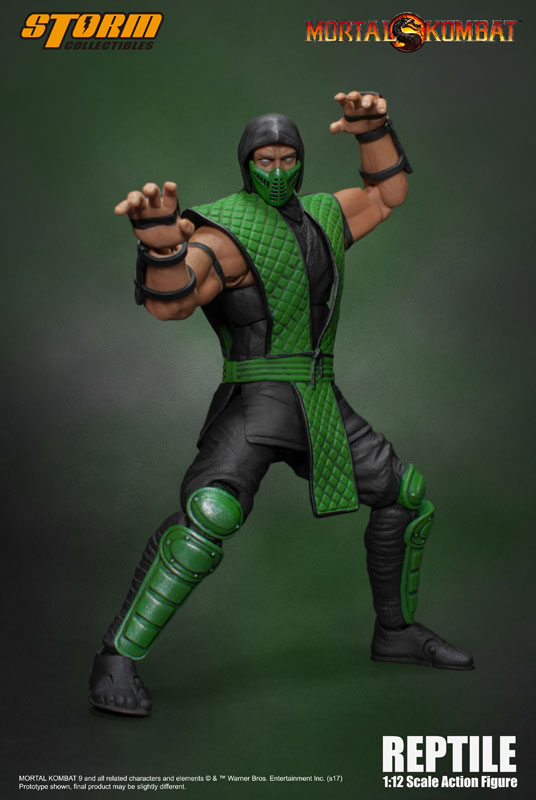 Mortal Kombat 1/12 Action Figure VS Series Classic Reptile