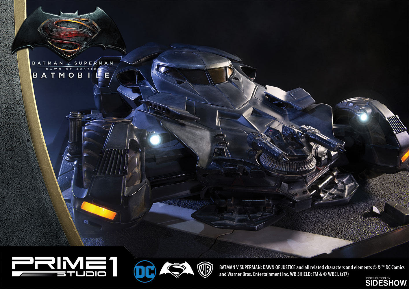The Batmobile Diorama by Prime 1 Studio