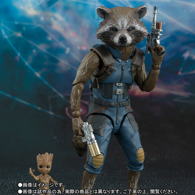 SHFiguarts Interstellar 2 Rocket Raccoon & Little Grout