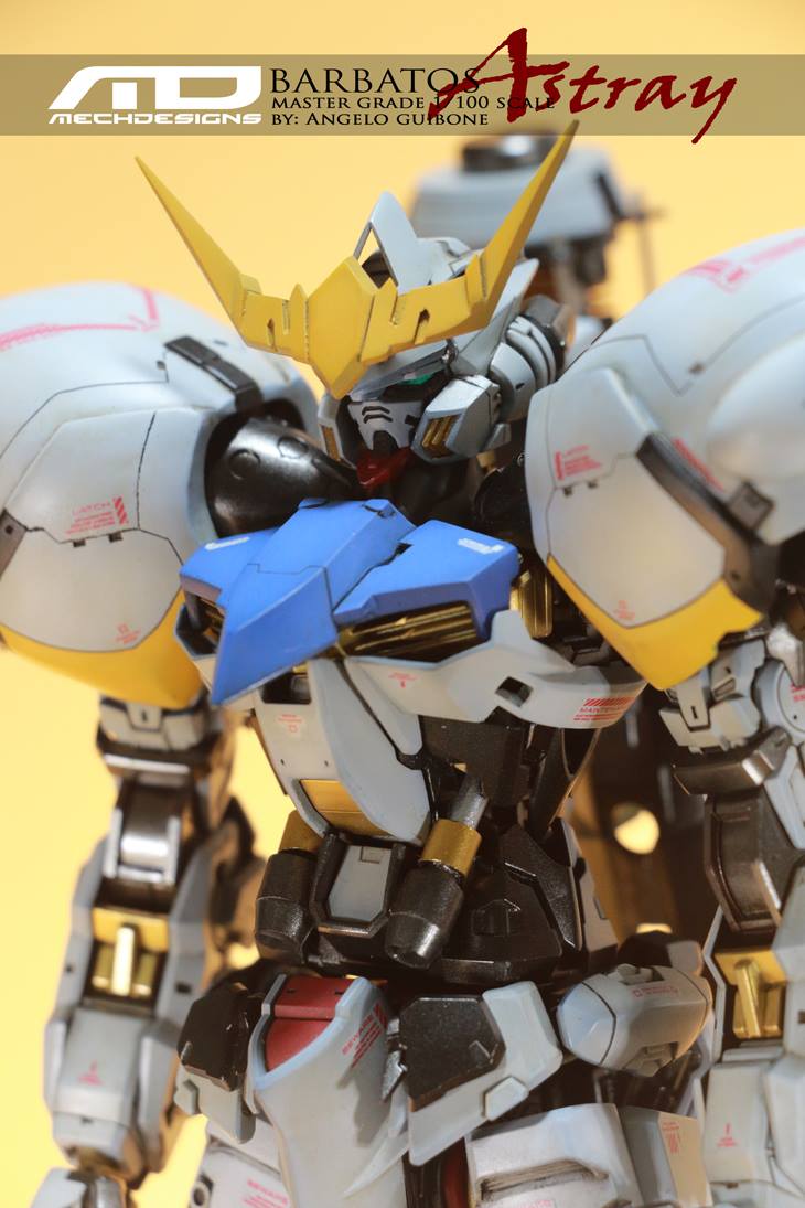งาน custom: MG 1/100 Gundam Barbatos Astray Conversion