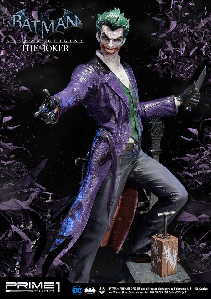 clown statue MMDC-21: THE JOKER (BATMAN: ARKHAM ORIGINS)