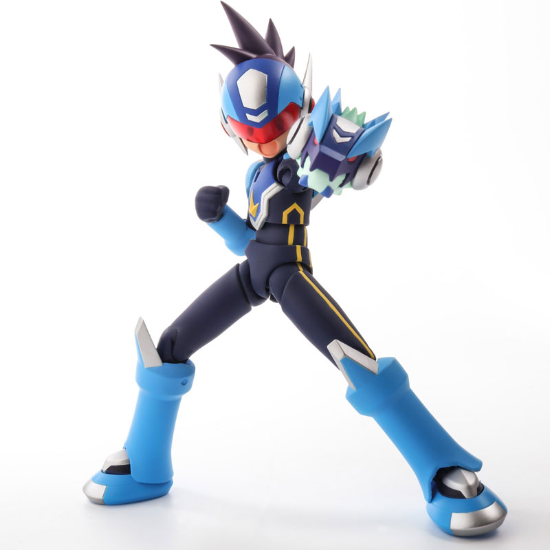 4 Inch Nel - Mega Man Star Force: Shooting Star Mega Man Action Figure