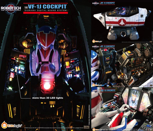 Robotech - VF - 1J Cockpit Diorama Digital Sound System 1/6 (Kids Logic)