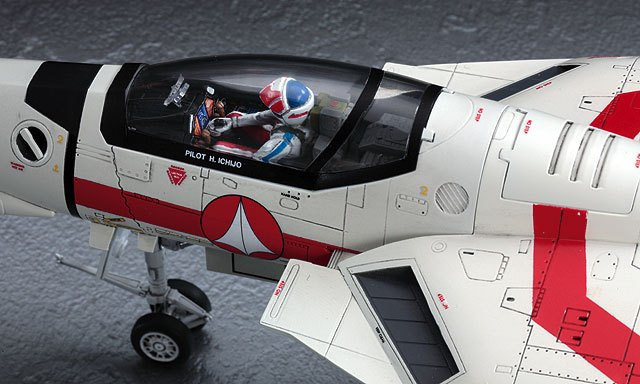Macross VF-1J  A Valkyrie (Vermilion squad style) 148 Proportion assembly model