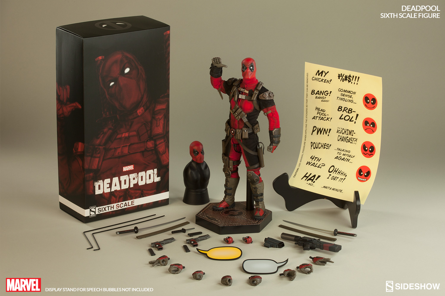 Deadpool Sixth Scale Figure by Sideshow Collectibles