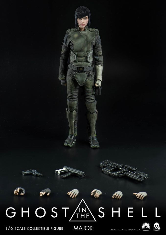GHOST IN THE SHELL MAJOR Mira Killian 1/6 Proportion Doll