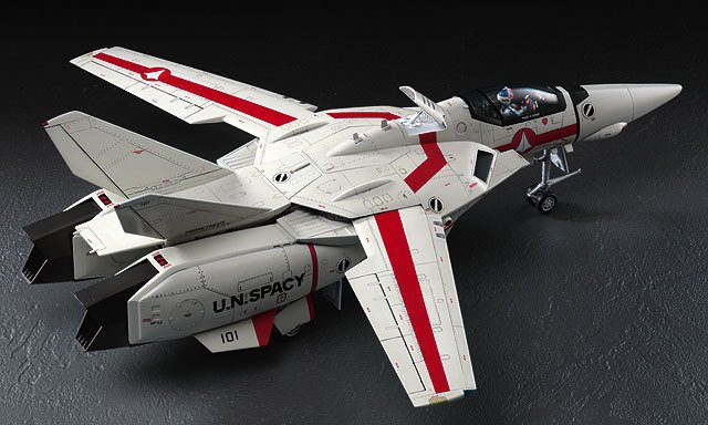 Macross VF-1J  A Valkyrie (Vermilion squad style) 148 Proportion assembly model