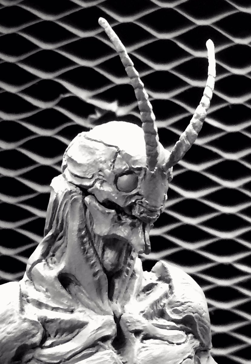 ไปดูงานปั้นของริว โอยามะ ที่ปั้นตามงานต้นแบบของยามาโต้ (บอกได้คำเดียวว่า 'เจ๋ง')