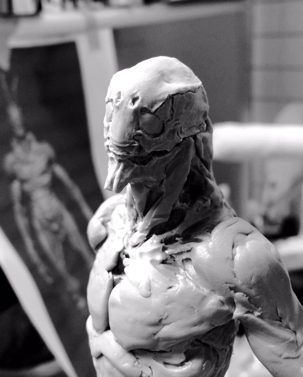 ไปดูงานปั้นของริว โอยามะ ที่ปั้นตามงานต้นแบบของยามาโต้ (บอกได้คำเดียวว่า 'เจ๋ง')