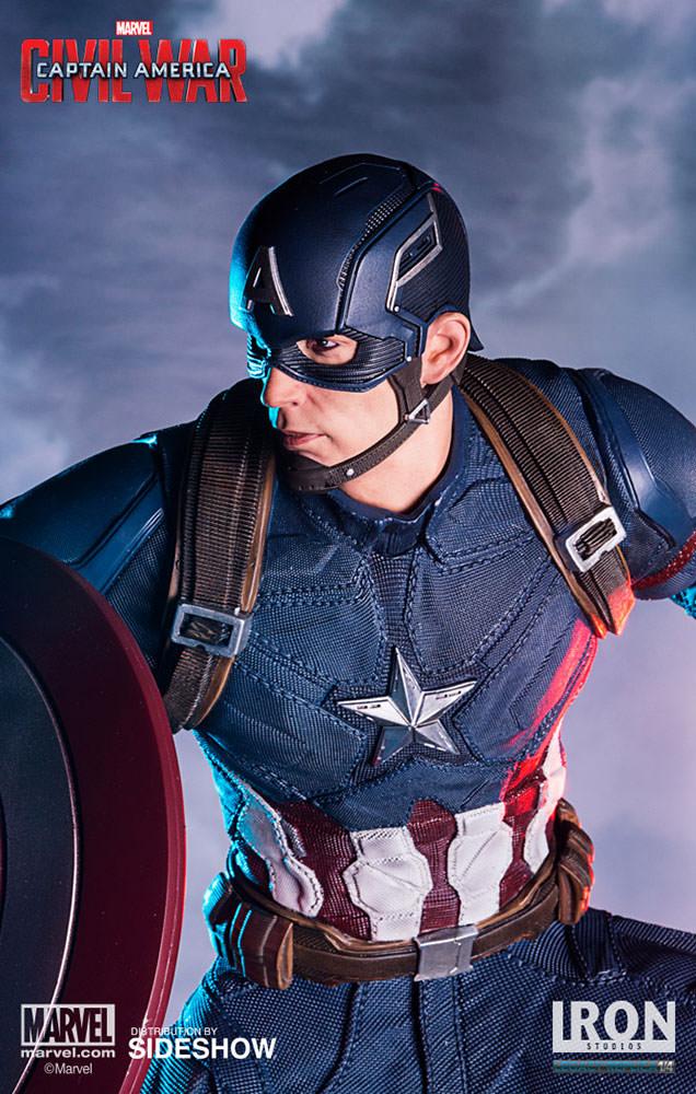 Captain America & Ant-Man statue ของ IRON Studio
