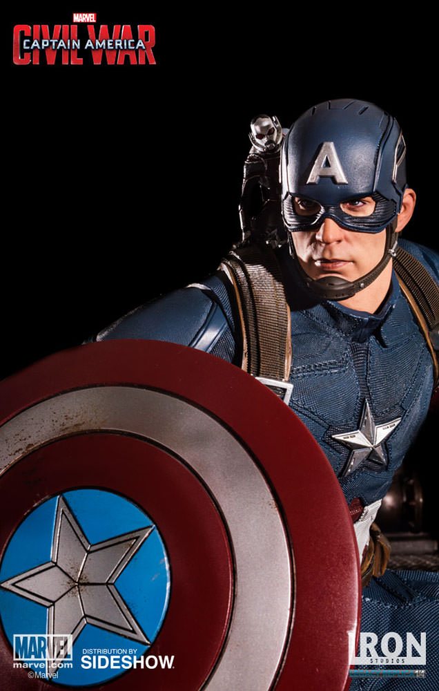 Captain America & Ant-Man statue ของ IRON Studio