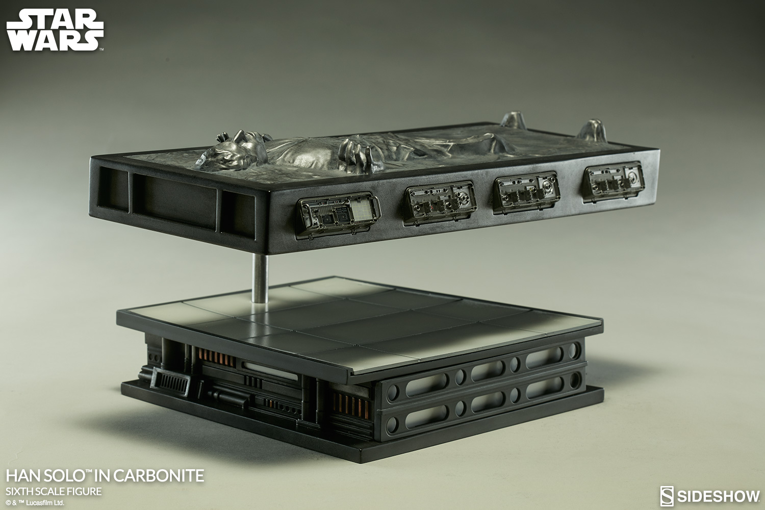 Han Solo in Carbonite Sixth Scale Figure by Sideshow Collectibles