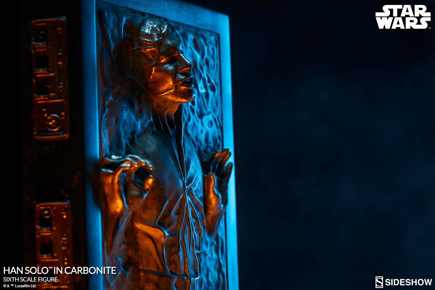 Han Solo in Carbonite Sixth Scale Figure by Sideshow Collectibles