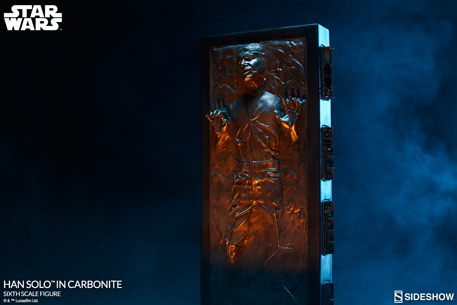 Han Solo in Carbonite Sixth Scale Figure by Sideshow Collectibles
