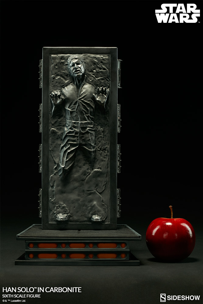 Han Solo in Carbonite Sixth Scale Figure by Sideshow Collectibles