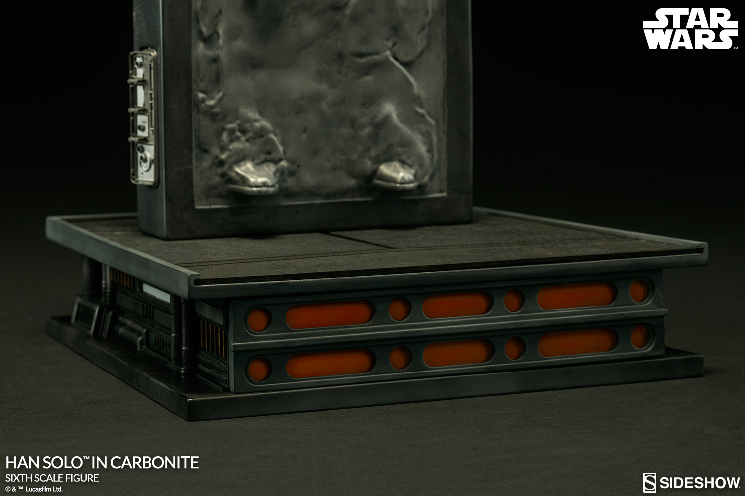 Han Solo in Carbonite Sixth Scale Figure by Sideshow Collectibles