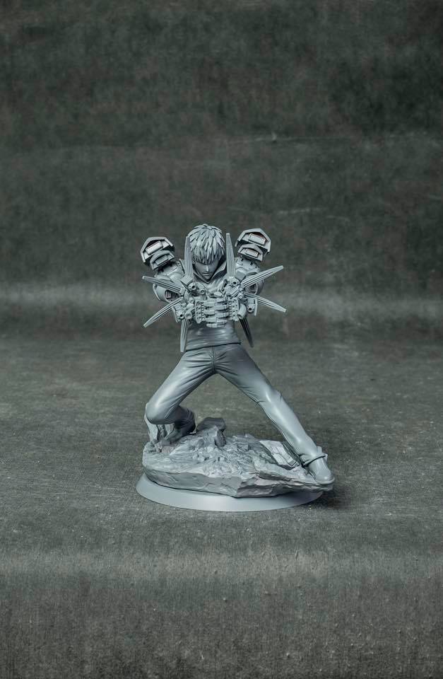 Genos (One Punch Man) - Unpainted Prototype