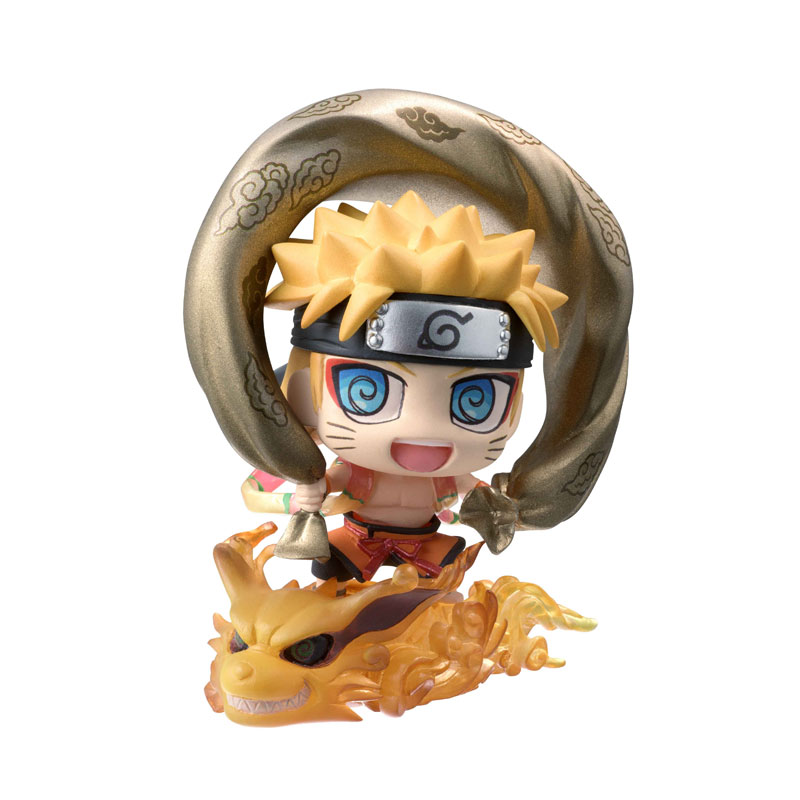 Petit Chara Land - NARUTO Shippuden: Fuujin Naruto Uzumaki & Raijin Sasuke Uchiha Set