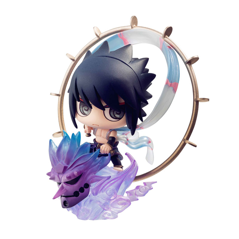 Petit Chara Land - NARUTO Shippuden: Fuujin Naruto Uzumaki & Raijin Sasuke Uchiha Set