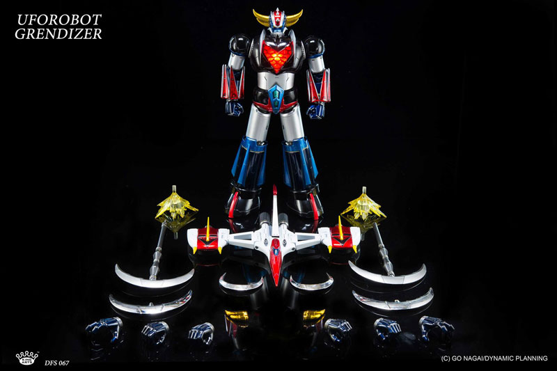 King Arts Diecast Figure Series - DFS067 Diecast Action UFO Robot Grendizer Regular Edition