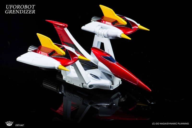 King Arts Diecast Figure Series - DFS067 Diecast Action UFO Robot Grendizer Regular Edition