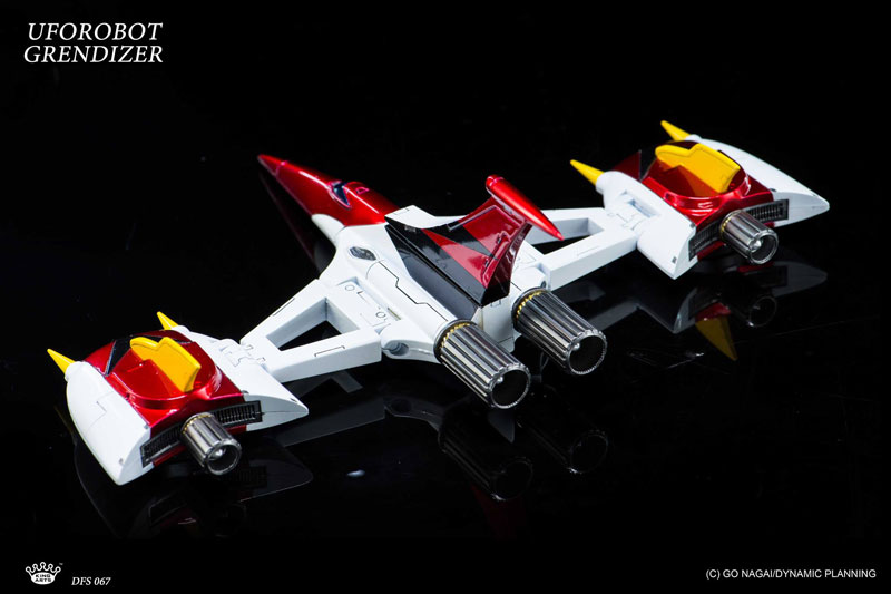 King Arts Diecast Figure Series - DFS067 Diecast Action UFO Robot Grendizer Regular Edition