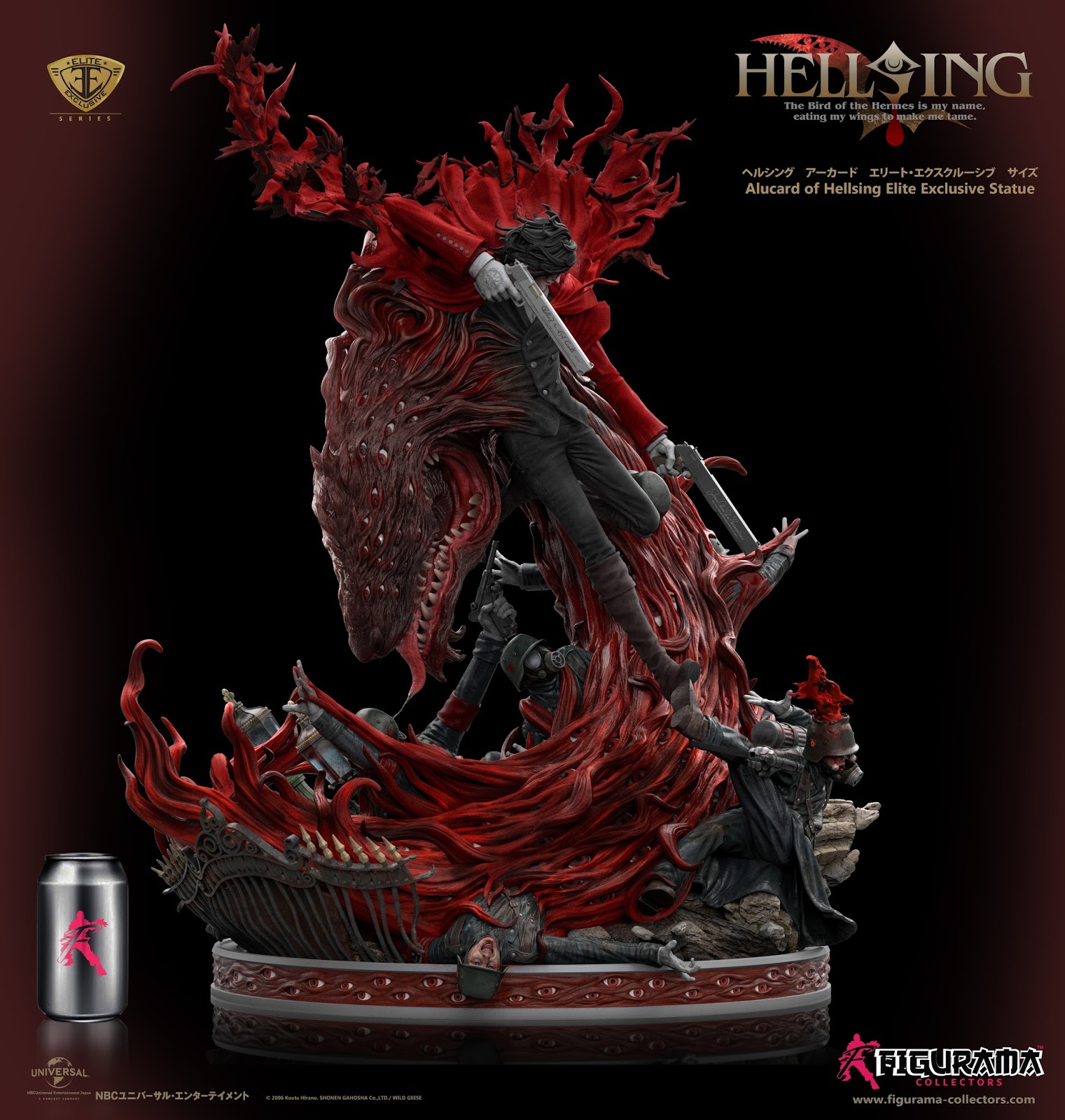 Hellsing Ultimate - Alucard Elite Exclusive Statue