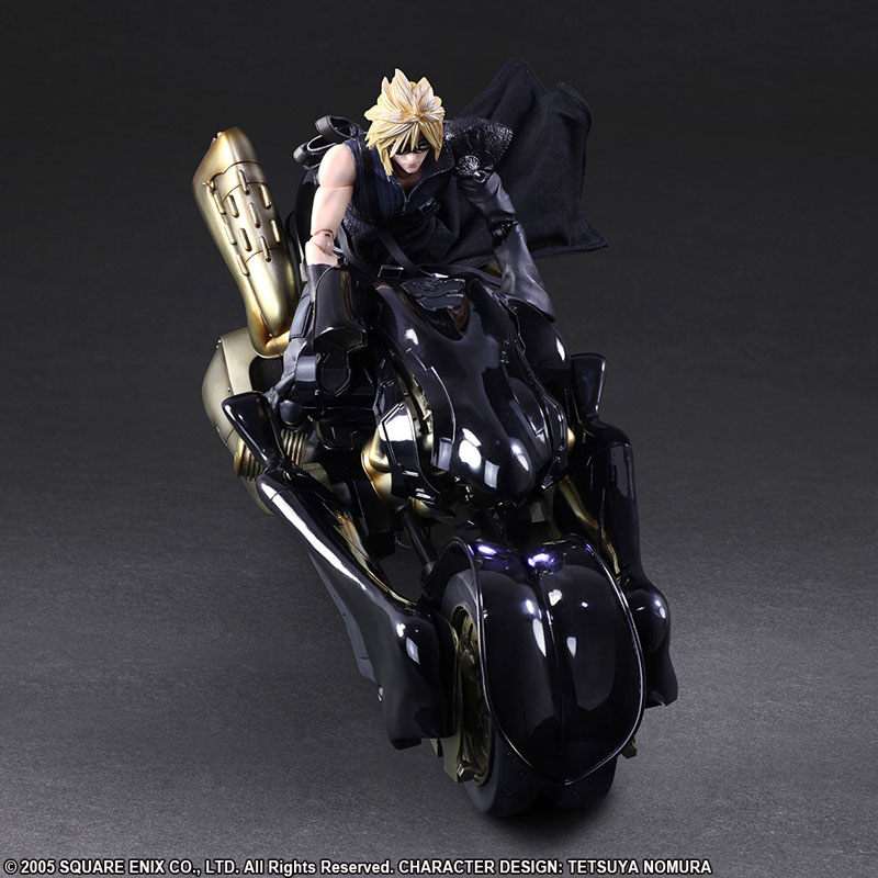 Play Arts Kai - Final Fantasy VII ADVENT CHILDREN: Cloud Strife & Fenrir